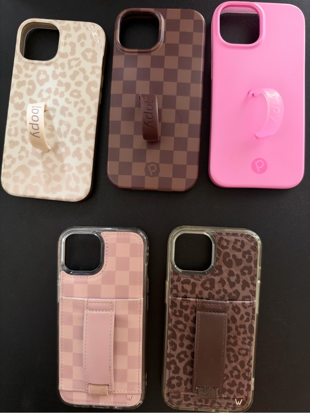 iPhone 15 Loopy and Walli Cases